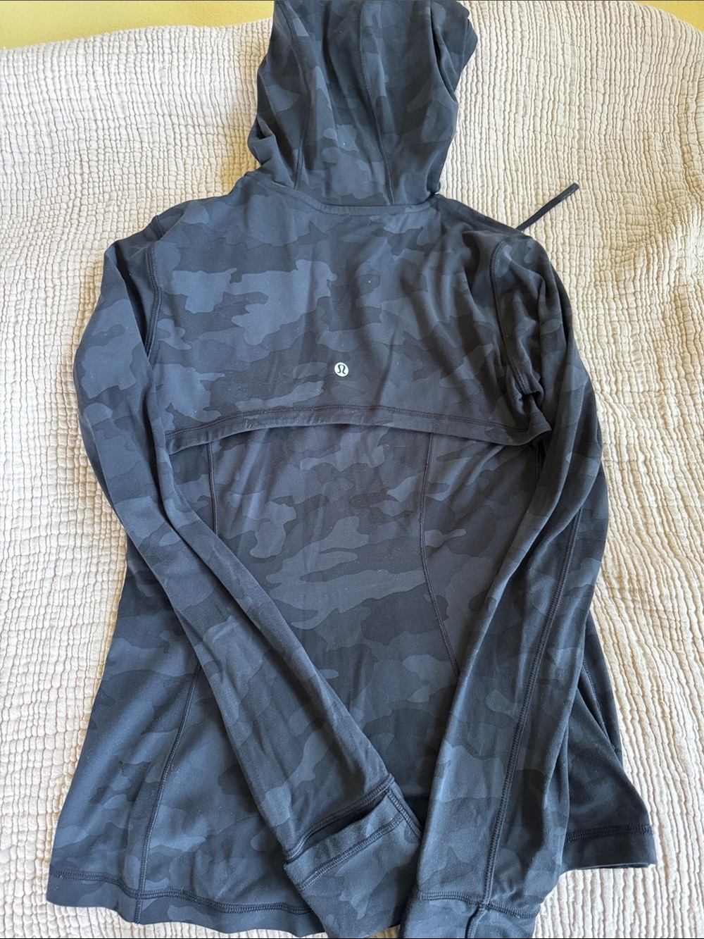 lululemon athletica Black Camo Hooded define Utility Jacket